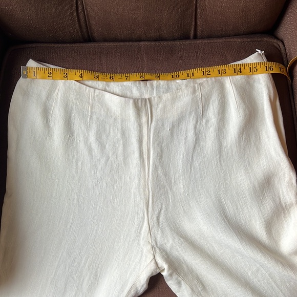 Akris Cream Pants Size 10 - Picture 3 of 6